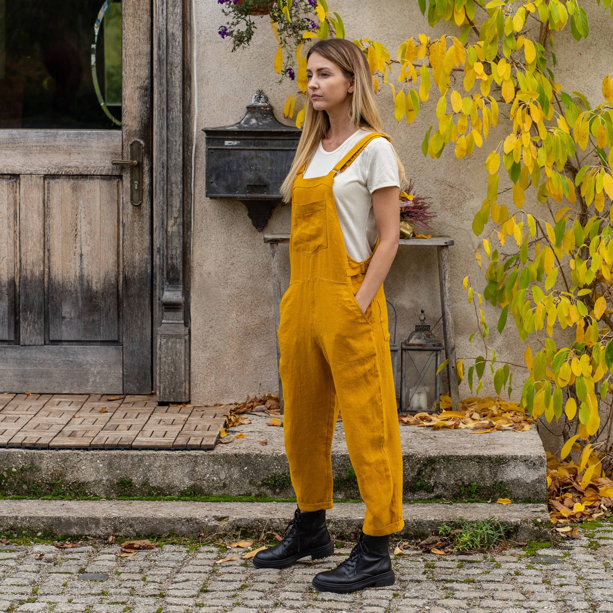Dunagree Linen Jumpsuit Nicci