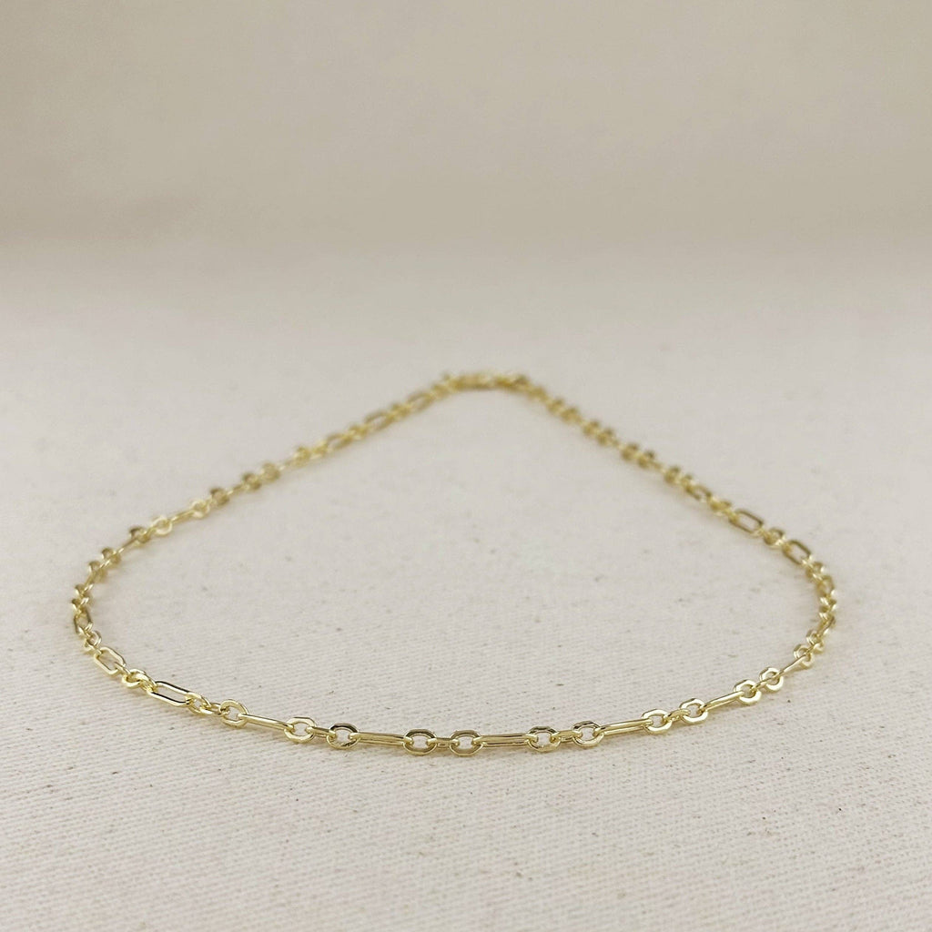 3x1 Alternated Paperclip Necklace