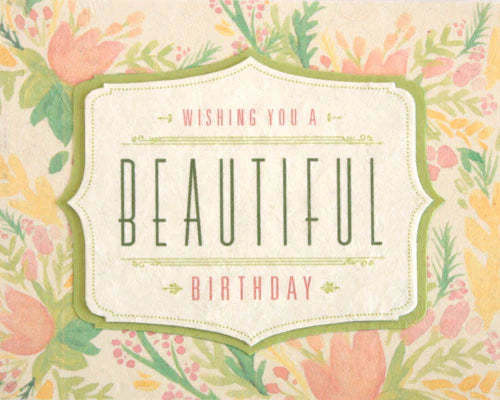 Watercolor Birthday