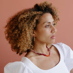 Emerald Gemstone Hoops, Raw Emerald Earrings