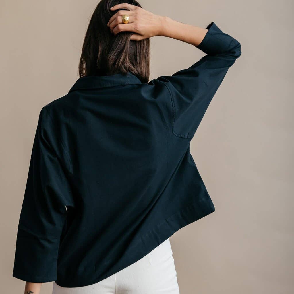 The Boxy Shirt | Black