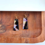 Mia Mini Earrings- Midnight Opal