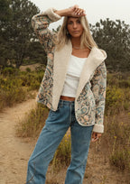 Long Sleeve Hooded Jacket with Pockets