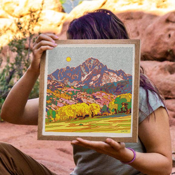 Mt. Sneffels Art Print