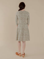 Callie Long Sleeve Wrap Dress Field Taupe