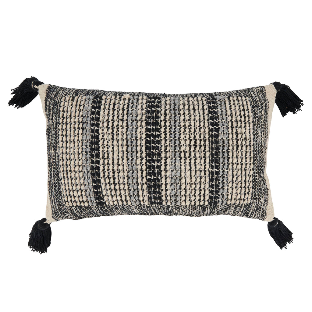 Block Bliss Stitch Throw Pillow