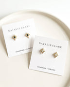 Compass Star Stud Earrings