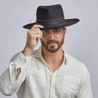 Wide Brim Australian Wool Felt - Style Jawa
