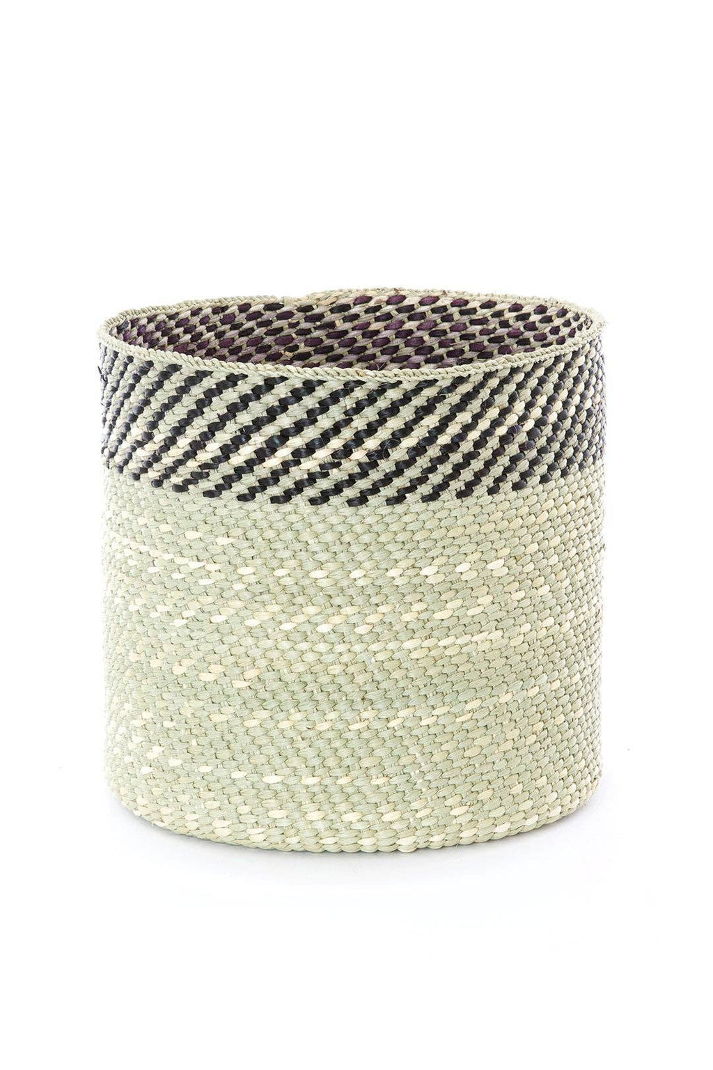 Black and Natural Kupanda Iringa Basket