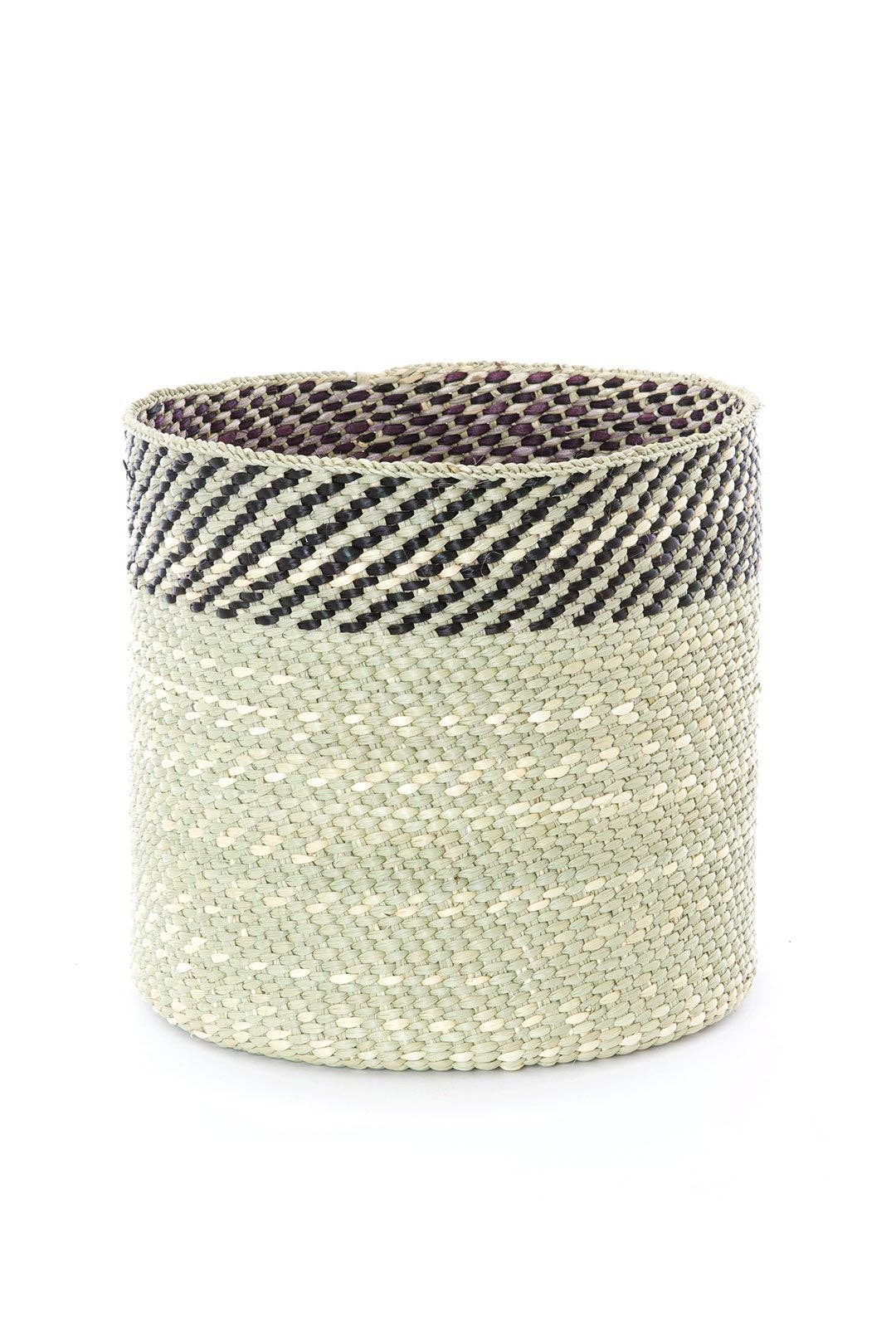 Black and Natural Kupanda Iringa Basket