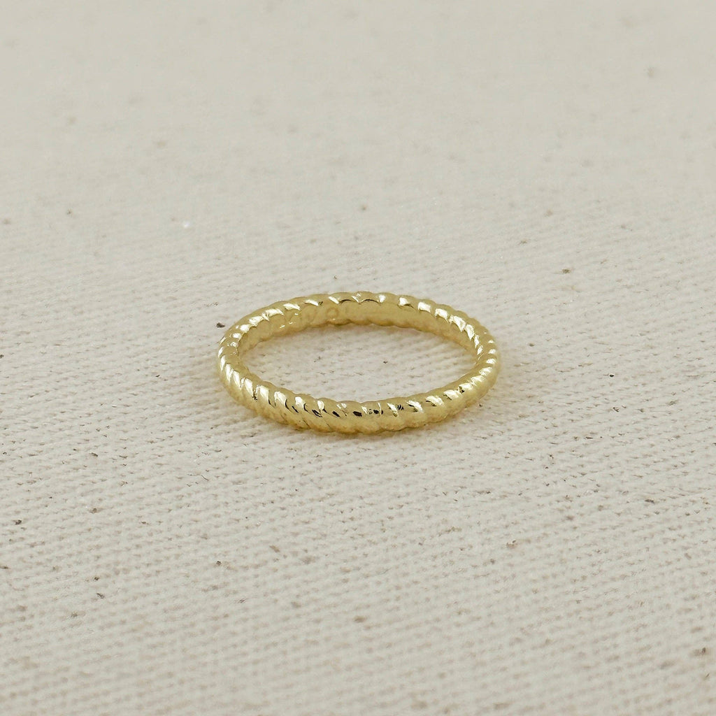 Twisted Design Band Ring