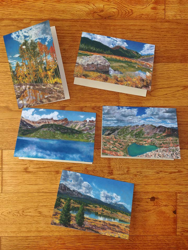 San Juan Mountains Colorado Note Cards