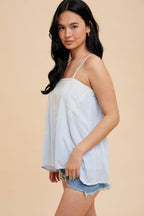 Embroidered Cami