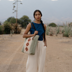 Primavera Wool Bucket Tote