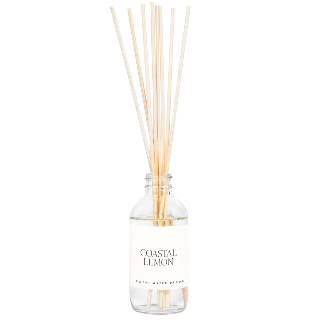 Coastal Lemon Reed Diffuser - Gifts & Home Decor