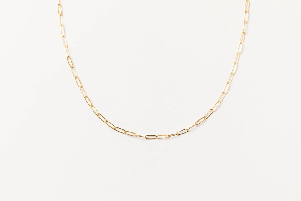Nora Link Necklace | Gold Fill