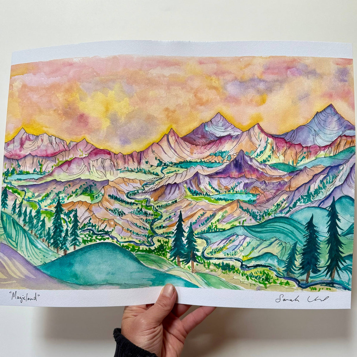 Magicland  12x16 Art Print