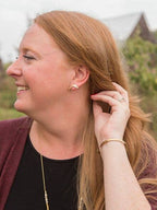 Boomerang Stud Earrings