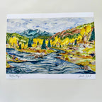 Mountain Art 12x16 print: Redstone Magic