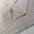 Double Chevron Necklace
