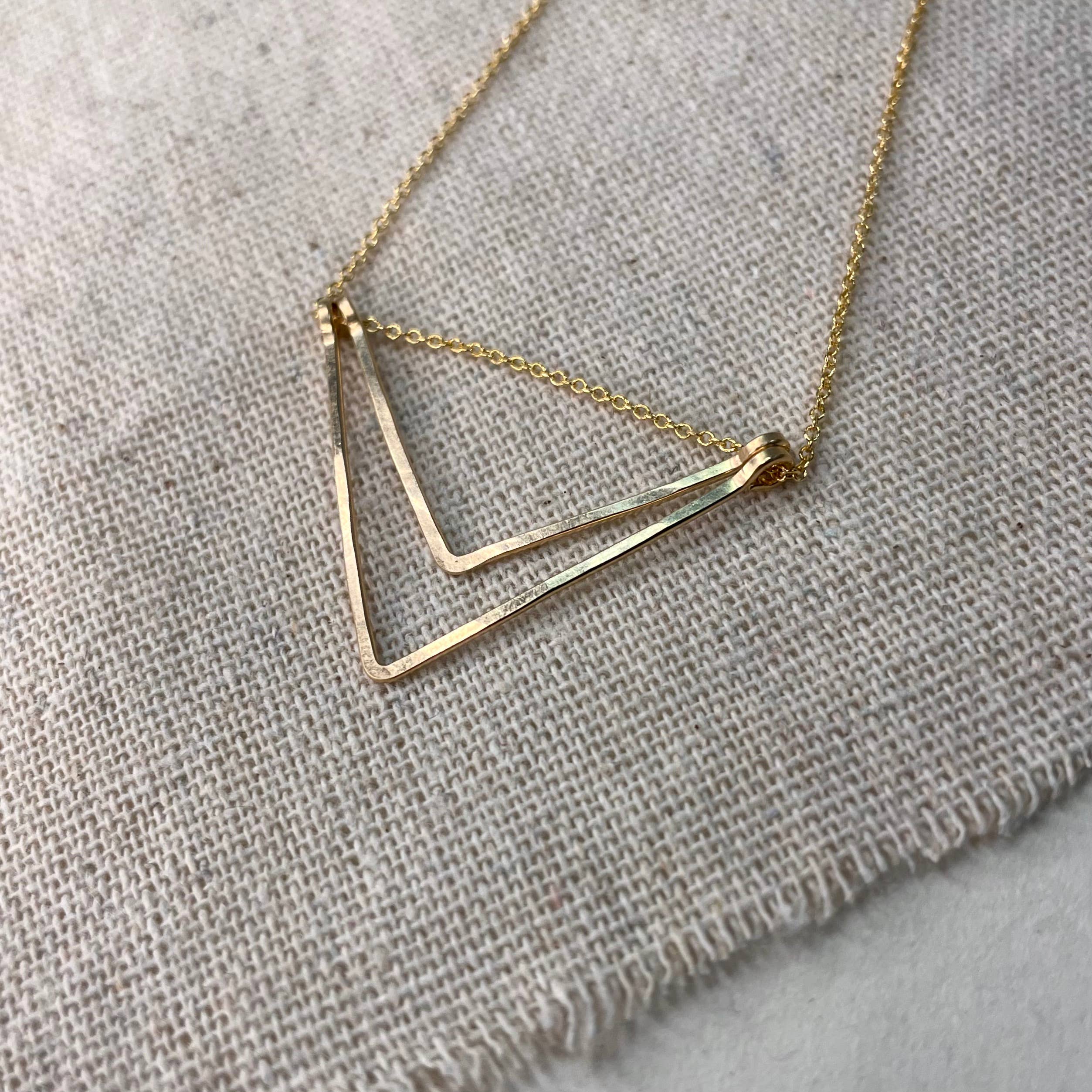 Double Chevron Necklace