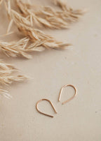 Tiny Horseshoe Earrings