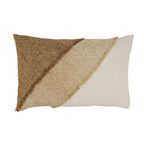 Color Band Fringe Pillow