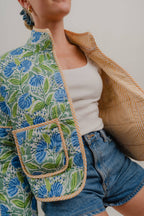 Garden Fern Quilted Jacket
