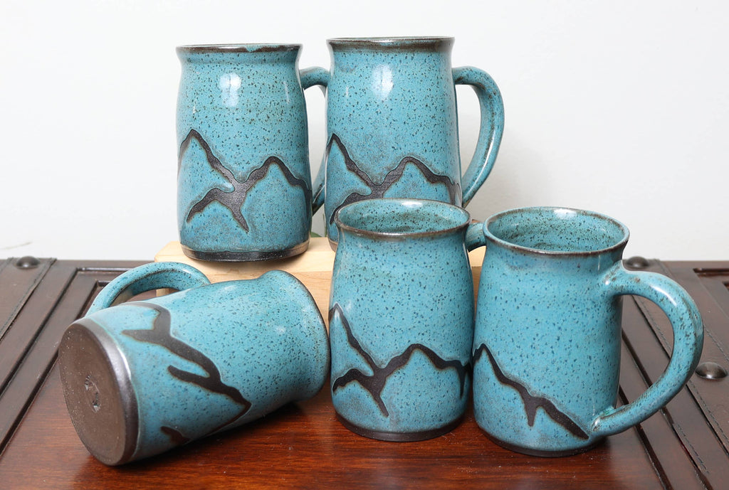 Mountain Silhouette Mug –Handmade Ceramic Mug