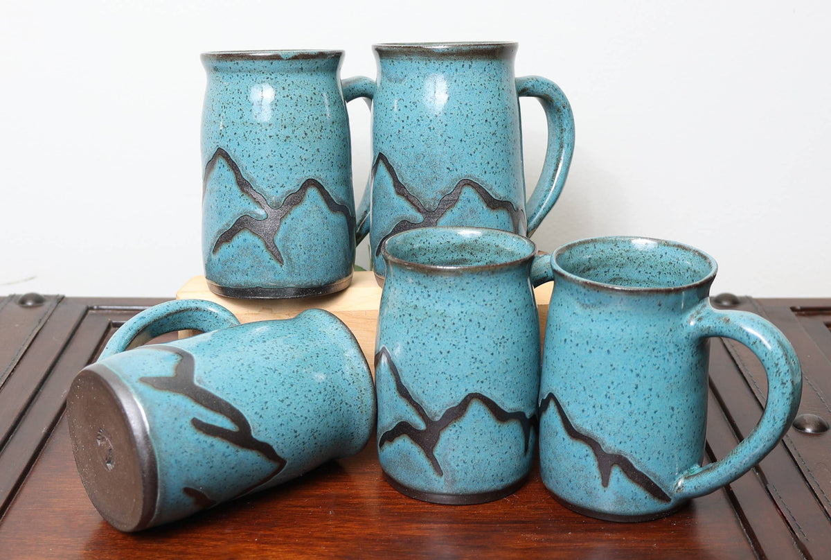 Mountain Silhouette Mug –Handmade Ceramic Mug