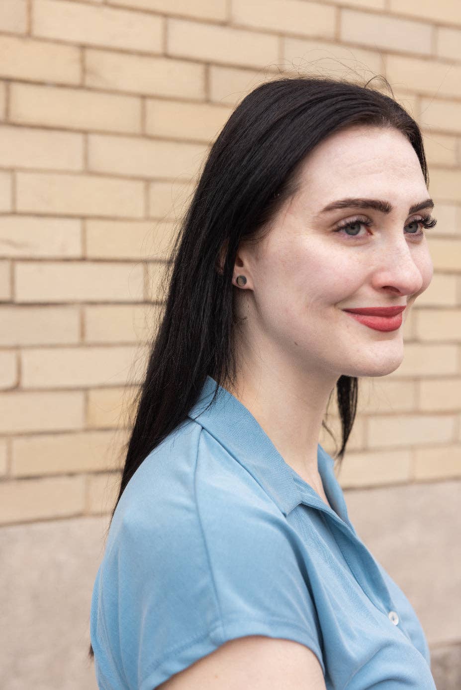 Silver Luxe Circle Studs