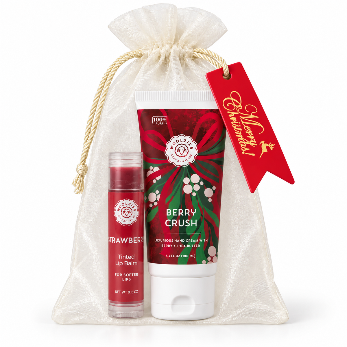 Christmas Stocking Stuffer – Hand Cream + Tinted Lip Balm