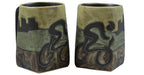 Bicyclist Square Mug