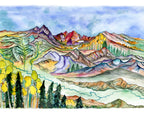 Mountain Art 12x16 print: The Roaring Fork Valley