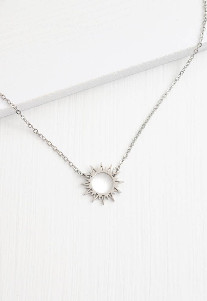 Mallory Silver Necklace