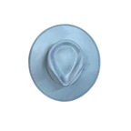 Vegan Suede Tear Drop Hat