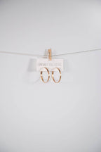 Fat Recycled Hoop Earrings - Large