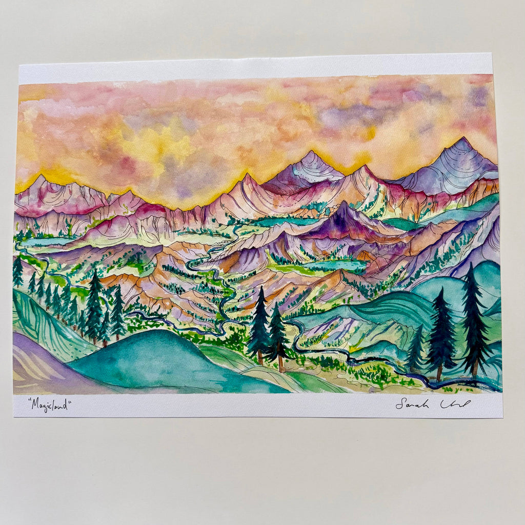 Magicland  12x16 Art Print