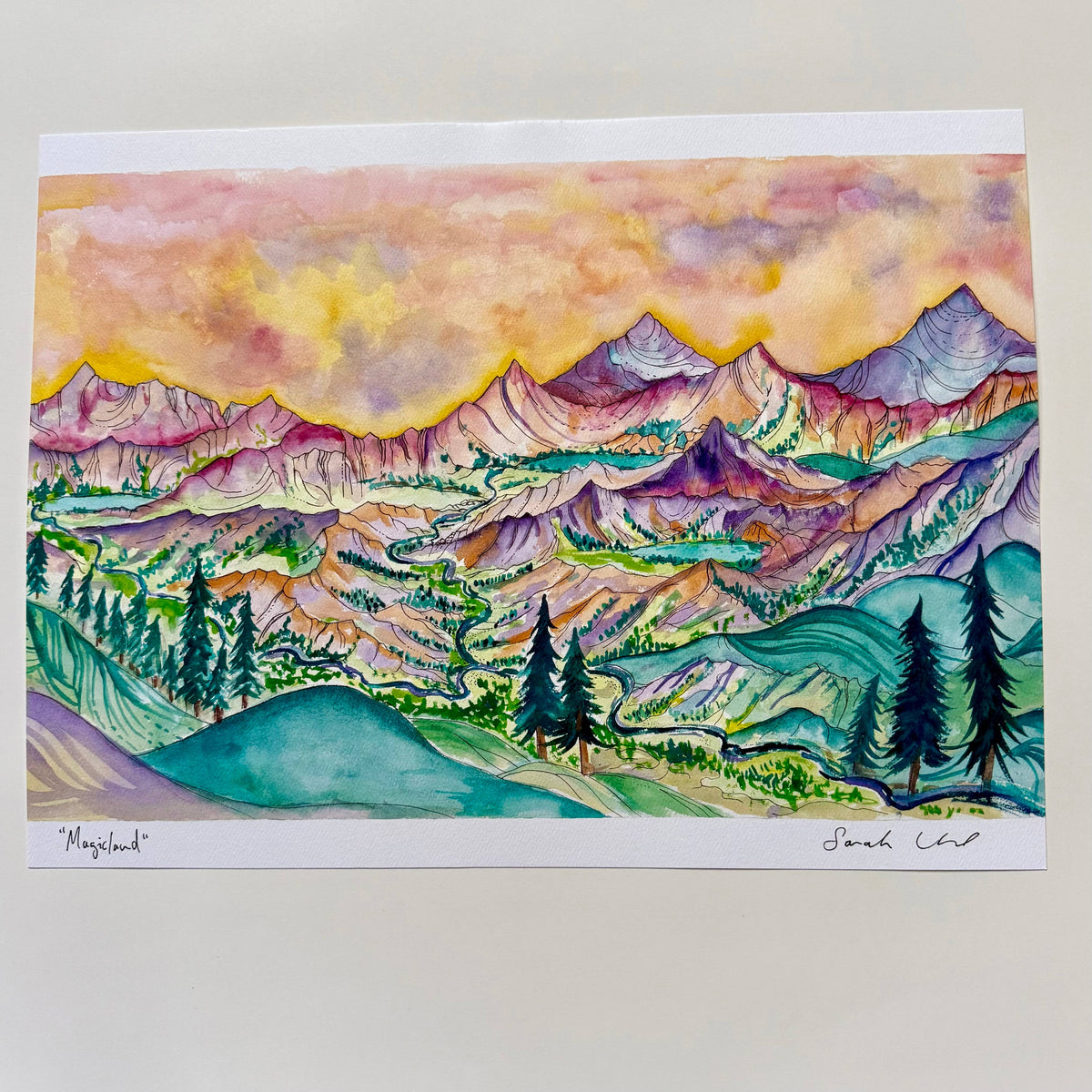 Magicland  12x16 Art Print