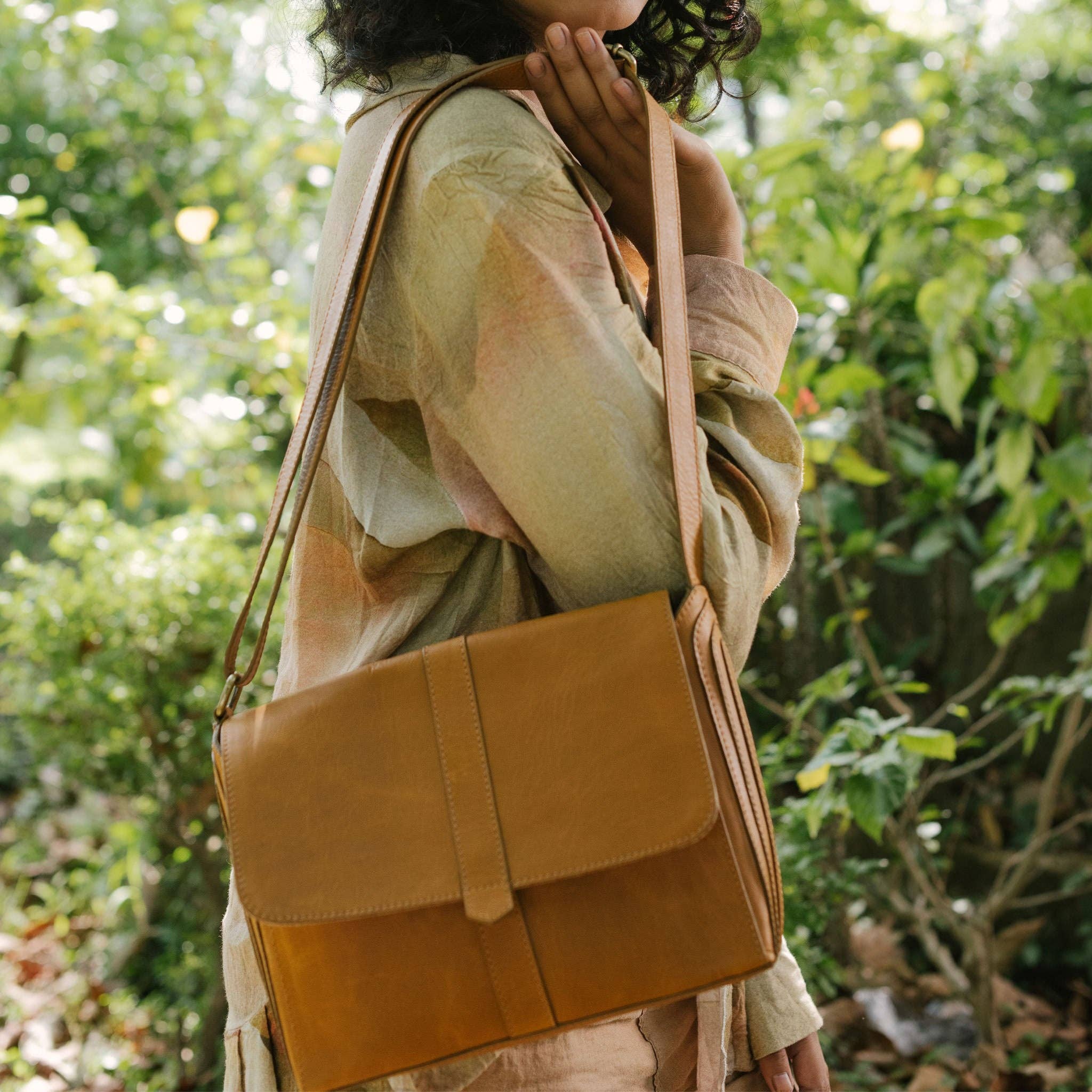The Maker's Satchel - Camel