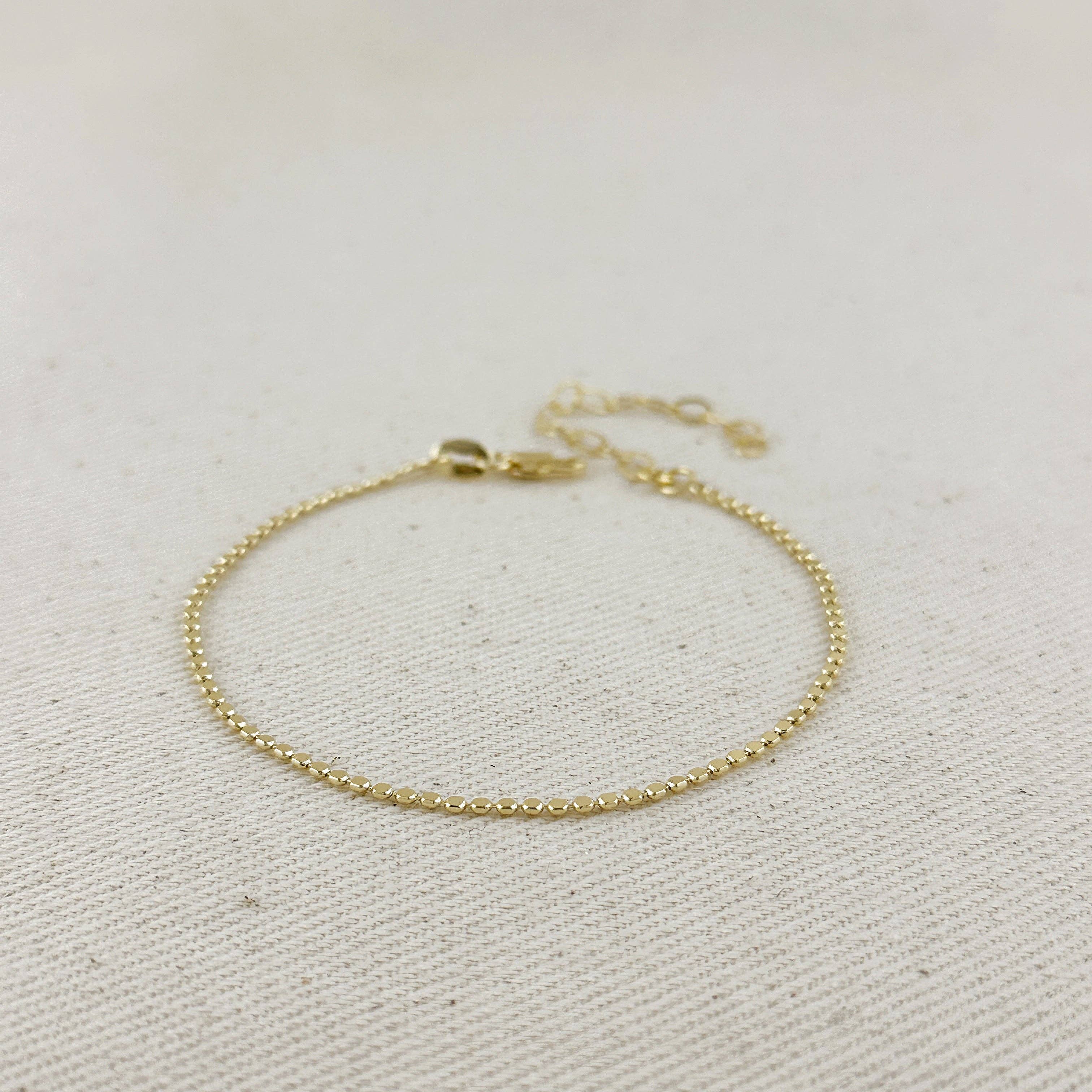Flat Dot Ball Bracelet