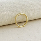 Twisted Design Band Ring