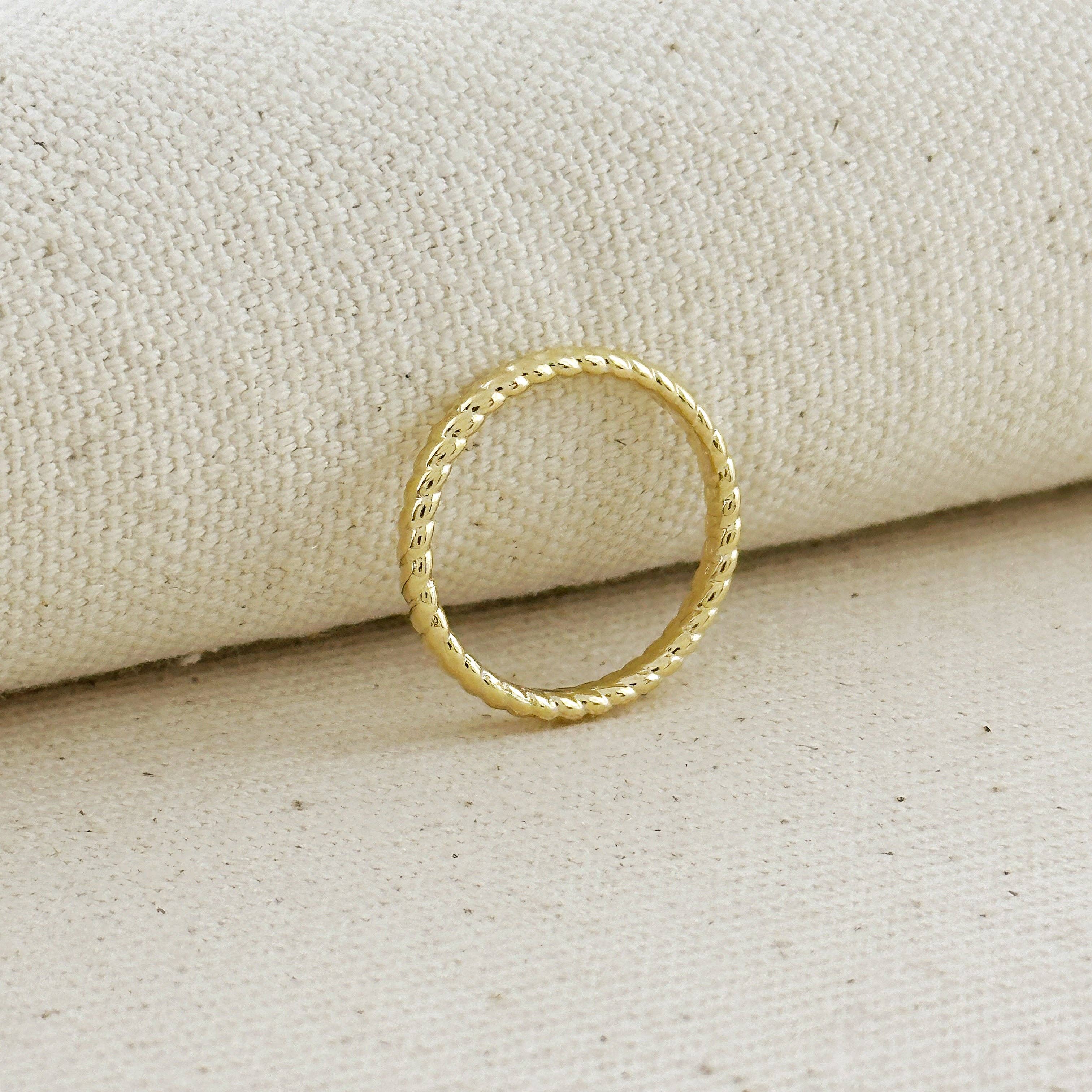 Twisted Design Band Ring