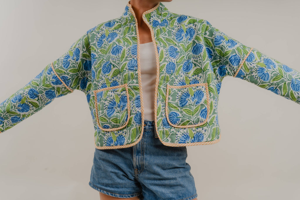 Garden Fern Quilted Jacket