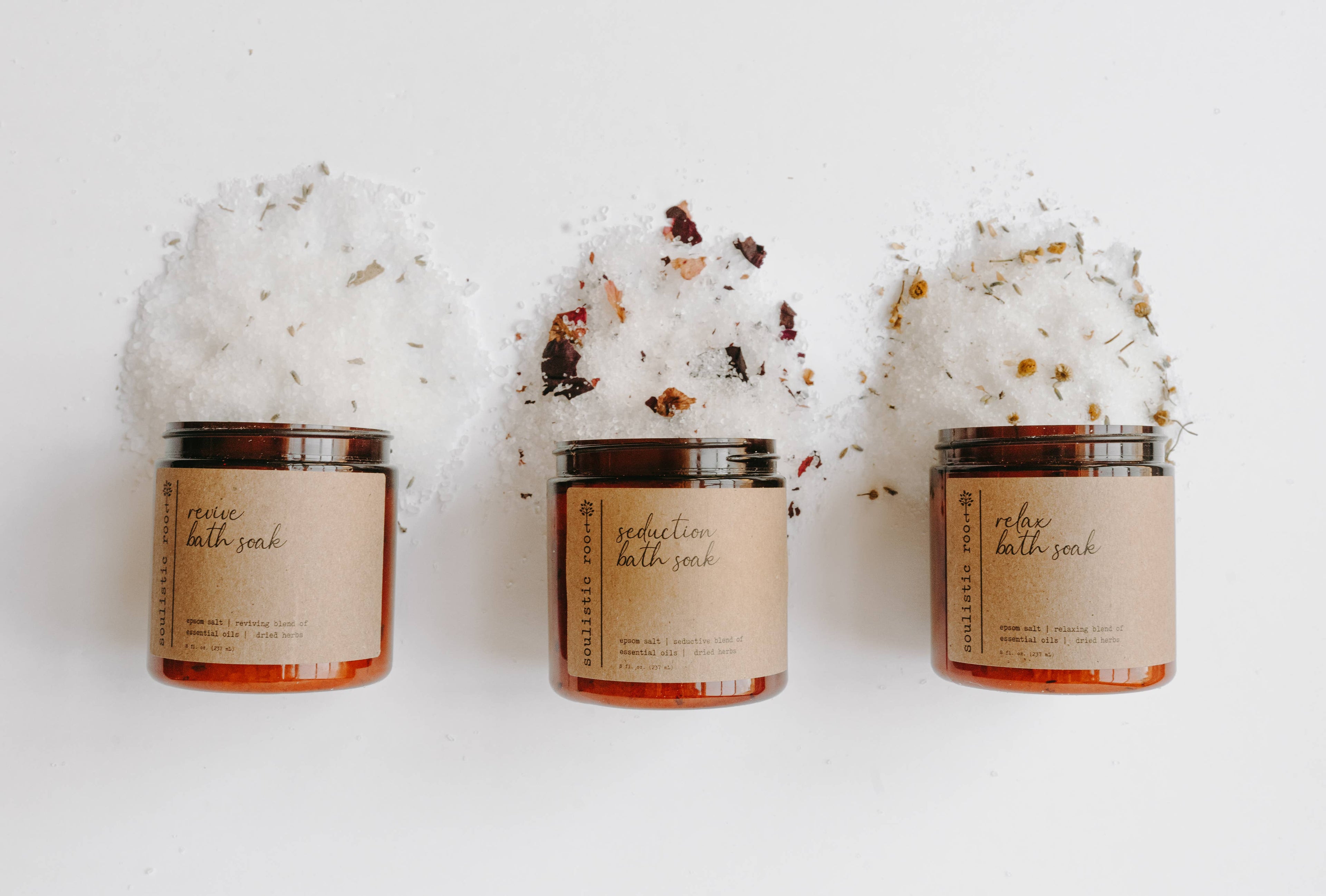 Revive Bath Salt | Made With Dried Lavender & Eucalytpus