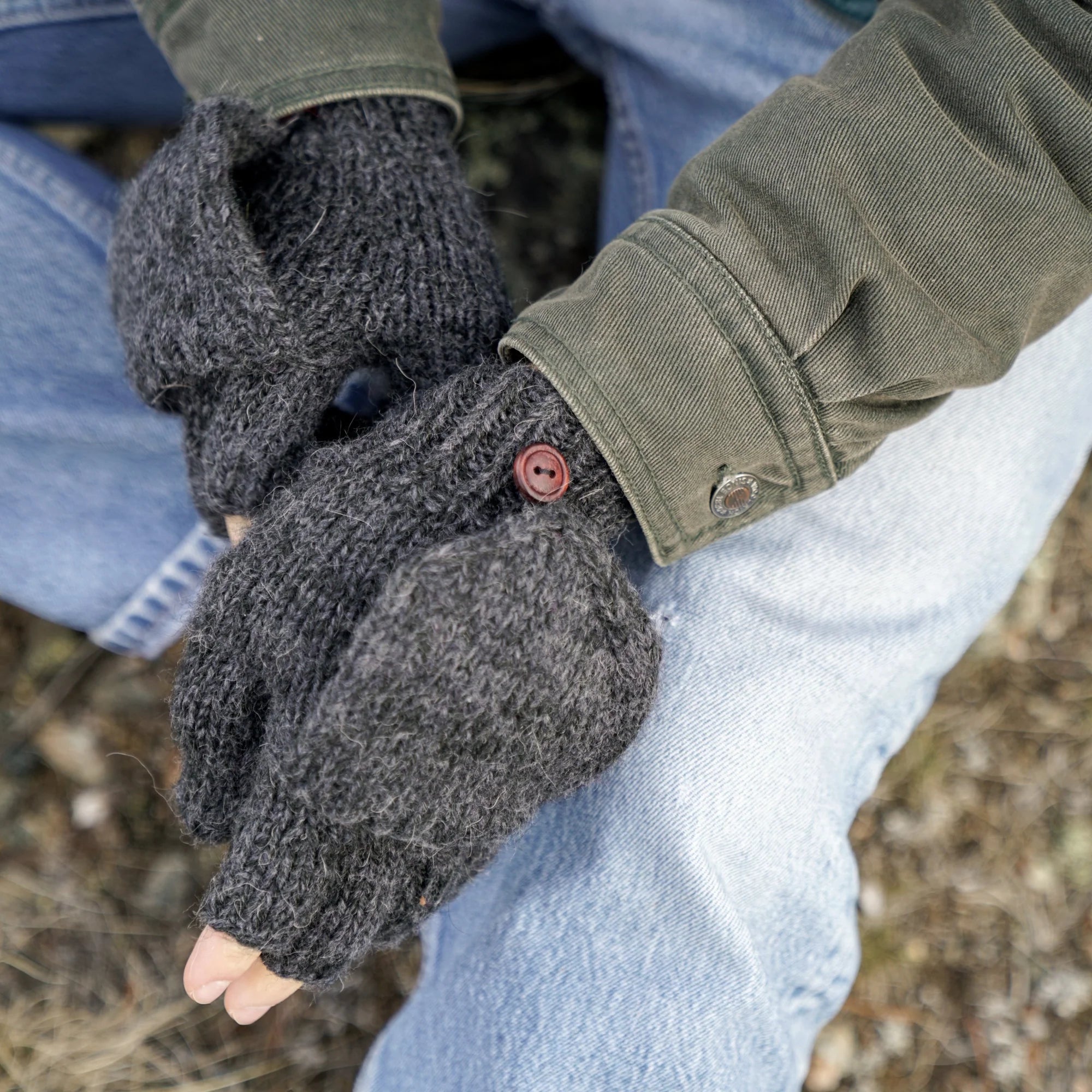 Men's Blended Glittens