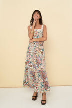 Martina Dress Ecru