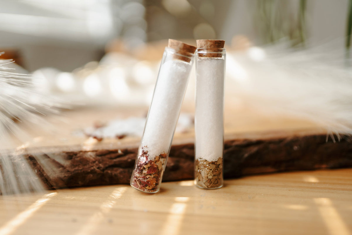 Festive Bath Salts - Glass Jar