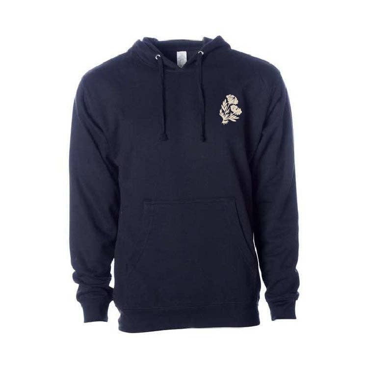 Wild Field Unisex Hoodie - Navy