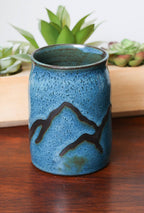 Mountain Silhouette Mug –Handmade Ceramic Mug